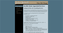 Desktop Screenshot of johnsewellantiques.ca
